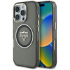 Guess IML Metal Mountain Logo MagSafe - Case for iPhone 16 Pro Max (black)