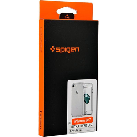 Spigen Ultra Hybrid - pouzdro pro iPhone SE 2022 / SE 2020 / 8 / 7 (průhledné)