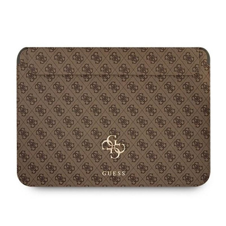 Guess 4G Big Metal Logo Computer Sleeve - pouzdro na 13" notebook (hnědé)