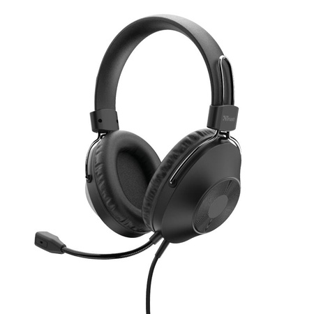 Trust HS-250 - Ecouteurs intra-auriculaires filaires avec microphone (noir)