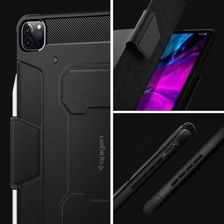 Spigen Rugged Armor Pro - Étui pour iPad Pro 11" (2022-2020) (Noir)