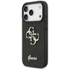 ETUI DO IPHONE 17 PRO CZARNE GUESS ORYGINALNE BROKATOWE ELEGANCKIE CASE