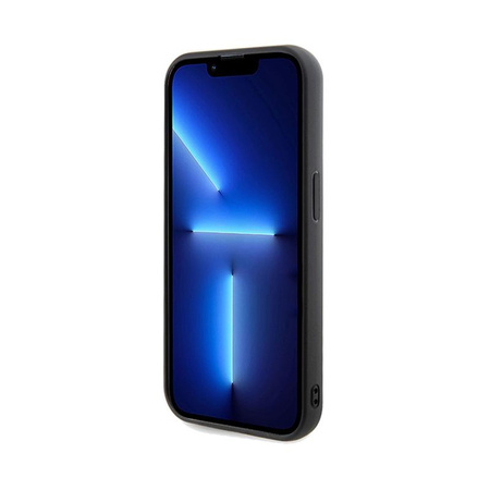 Guess Disco Metal Script - Coque pour iPhone 14 Pro Max (noir)
