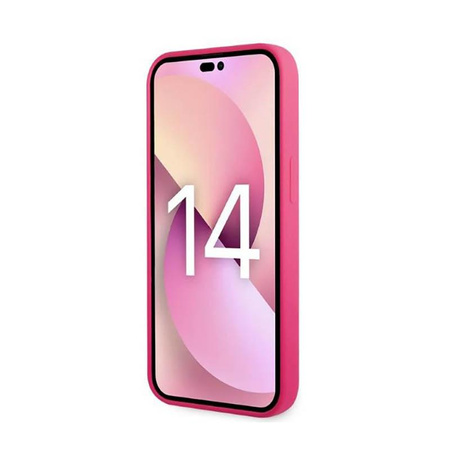 Karl Lagerfeld Silikon RSG - iPhone 14 Pro Max Tasche (rosa)