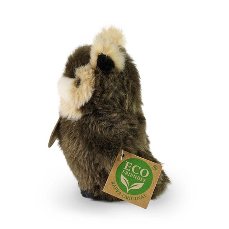 MASKOTKA PLUSZOWA SOWA REALISTYCZNA 13cm RAPPA SÓWKA JAK ŻYWA PTAK ECO