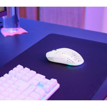 Trust GXT 929W Helox - Wireless optical mouse for gamers 4800 DPI & RGB (White)