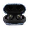 Guess 4G Metal Logo - TWS ENC Bluetooth headphones + charging case (blue)