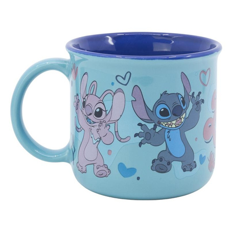 Disney Stitch - Kerámia bögre ajándékdobozban a Stitch & Angel kollekcióból 355 ml