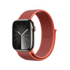 Crong Nylon - Sport szíj Apple Watch 38/40/41/42 mm-es órához (Sunny Apricot)