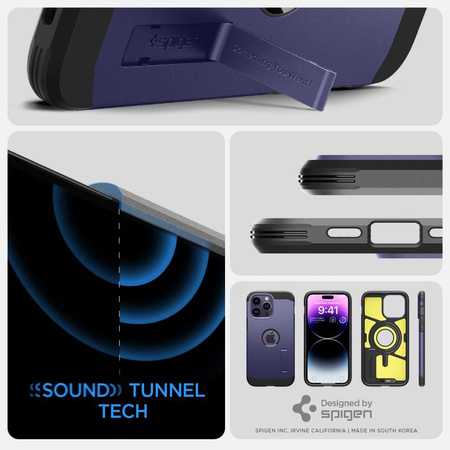Spigen Tough Armor MagFit - MagSafe iPhone 14 Pro Case (purple)