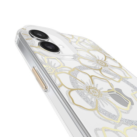 Case-Mate Floral Gems MagSafe - iPhone 16 Plus Case (Gold)