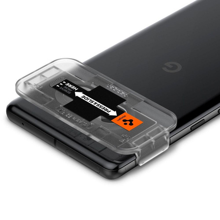 Spigen Optik.TR Camera Lens Protector - Objektivschutzglas für Google Pixel 7 Pro (2 Stück)