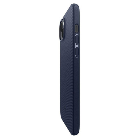 Spigen Mag Armor - Coque pour iPhone 15 Plus / iPhone 14 Plus (Bleu marine)