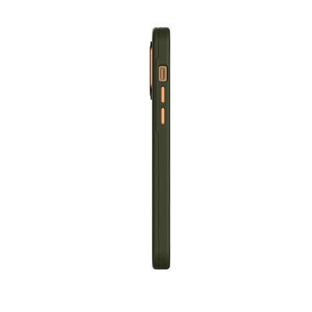 Moshi Napa Slim MagSafe - Leather Case for iPhone 14 Pro Max (Juniper Green)