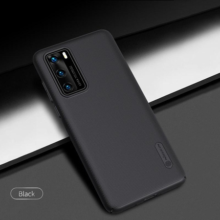 Nillkin Super Frosted Shield - Huawei P40 Case (Noir)