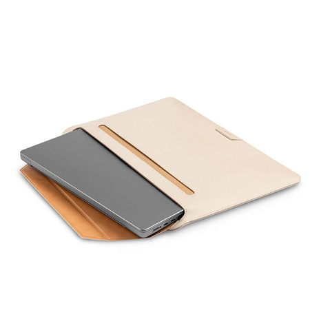 Moshi Muse 14" 3 v 1 Slim - Obal na MacBook Pro 14" (2021) (Mořská mušle bílá)