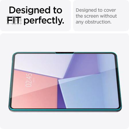 Spigen GLAS.TR EZ FIT - Tvrzené sklo pro iPad Pro 11" (M5,2025 / M4, 2024) (průhledné)