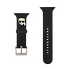 Karl Lagerfeld Silikonový řemínek Karl Head pro Apple Watch 42/44/45 mm (černý)