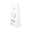 PURO Bílá mini cestovní rychlonabíječka - USB-A 12 W 2,4 A rychlonabíječka (bílá)