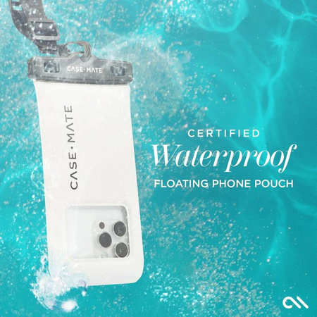 Case-Mate Waterproof Floating Pouch - vodotěsné pouzdro pro smartphony do velikosti 6,7" (Sand Dollar)