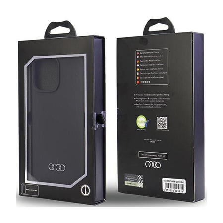 Audi Silicone Case - iPhone 14 Pro Max Case (Black)