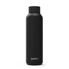 Quokka Solid - Stainless steel double wall vacuum insulated water bottle, portable thermos 630 ml  (Jet Black)