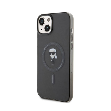 Karl Lagerfeld IML Ikonik MagSafe - iPhone 15 Plus tok (fekete)