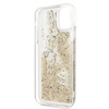 Karl Lagerfeld Glitter Liquid Floatting Charms - iPhone 11 Pro Max Case (Gold Floatting Charms)