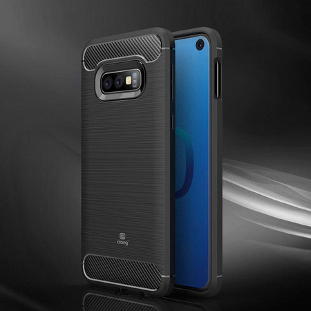 Crong Soft Armour Cover - Etui Samsung Galaxy S10e (czarny)