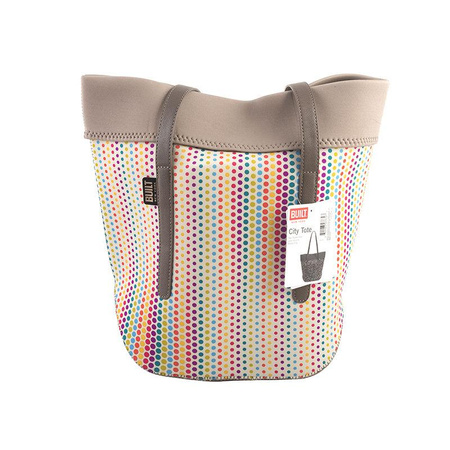 BUILT City Tote - Torba miejska (Candy Dot)