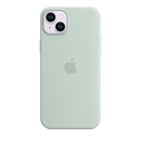 Apple Silicone Case - Coque en silicone avec MagSafe pour iPhone 14 Plus (agave)