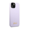 Guess Silicone Vintage - iPhone 14 Case (purple)