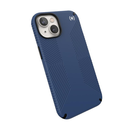 Speck Presidio2 Grip - protiskluzové pouzdro pro iPhone 14 / iPhone 13 (Coastal Blue / Black / White)