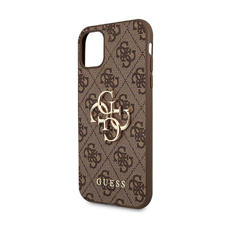 Guess 4G Big Metal Logo - iPhone 11 Pro tok (barna)
