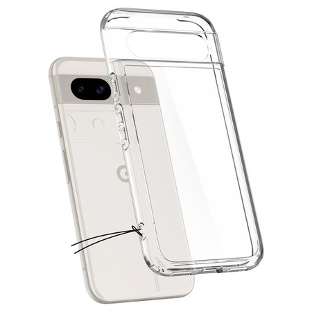 Spigen Ultra Hybrid - tok Google Pixel 8A (átlátszó)
