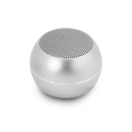 Guess Mini Bluetooth-Lautsprecher 3W 4H - Bluetooth 5.0 Lautsprecher (Silber)