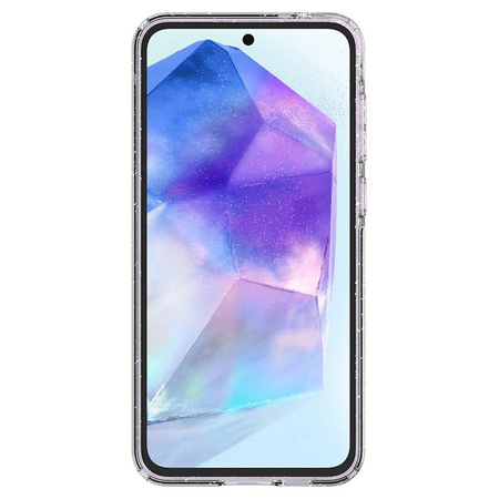 Spigen Liquid Crystal Glitter - Gehäuse für Samsung Galaxy A55 5G (Transparent)