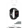 PURO ICON - Bracelet sport élastique pour Apple Watch 42/44/45 mm (S/M & M/L) (noir)