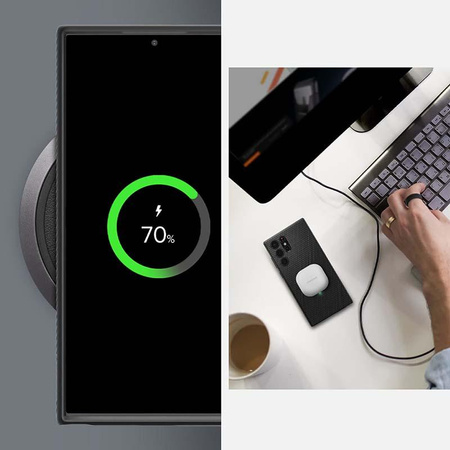 Spigen Liquid Air - Schutzhülle für Samsung Galaxy S22 Ultra (Schwarz)