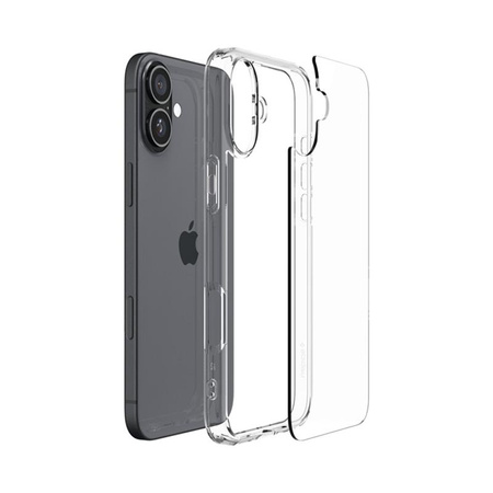 Spigen Ultra Hybrid - Hülle für iPhone 16 (Clear)