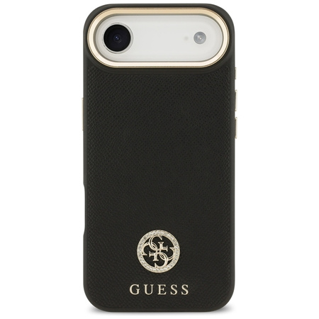 Guess Grained Strass Logo MagSafe - Case iPhone Air (black)