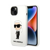 Karl Lagerfeld Silikonové pouzdro NFT Ikonik - iPhone 14 Plus (bílé)