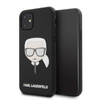 Karl Lagerfeld Iconic Embossed Glitter Case - Coque iPhone 11 (Noir)