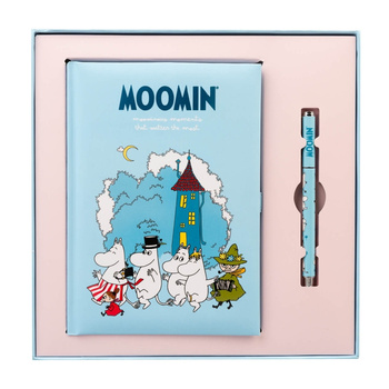 Moomins - Notebook / Notepad A5 with Pen