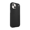 Speck Presidio2 Grip - Tasche iPhone 16e / iPhone 15 / iPhone 14 / iPhone 13 (Schwarz / Schiefergrau / Weiß)