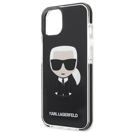 Karl Lagerfeld Fullbody Ikonik - iPhone 13 mini tok (fekete)