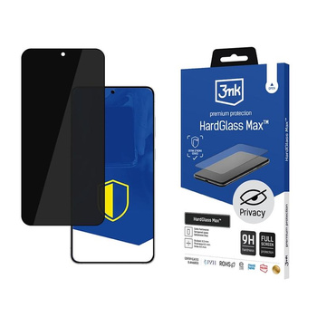 3mk HardGlass Matt Max Privacy - Matné tvrzené sklo s filtrem soukromí pro Samsung Galaxy S25 Edge