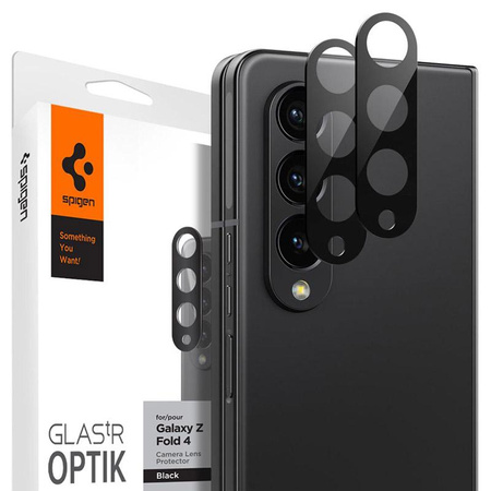 Spigen Optik.TR kamera objektívvédő - Lencsevédő üveg Samsung Galaxy Z Fold 4 fényképezőgéphez (2 db)