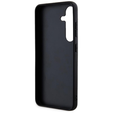 Guess Glitter Flakes Metal Logo Case - Etui Samsung Galaxy S24 (różowy)