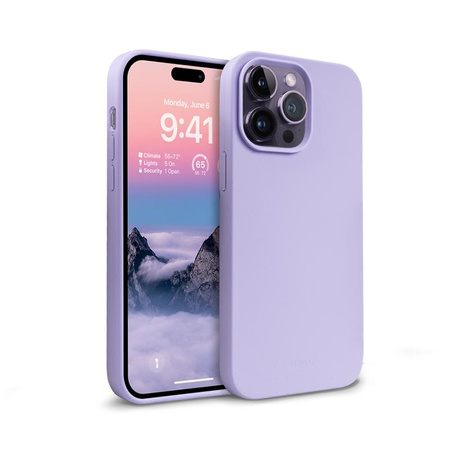 Crong Color Cover - Coque pour iPhone 14 Pro (violet)